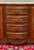 Antique French Louis XV Bow Front Buffet Sideboard Server Carved Oak C. 1930s For Sale - Image 16 of 18