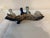 Four Fat Finches on a Log Sculpture For Sale - Image 4 of 5