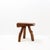 Wood Brutalist Rustic Tripod Wooden Stool, 1950s For Sale - Image 7 of 13