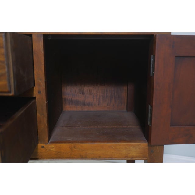 Wood Historical Virginia Cherry Sideboard Buffet For Sale - Image 7 of 18