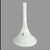 Wood Antique Victorian White Painted Wicker Floor Lamp With Shade For Sale - Image 7 of 8