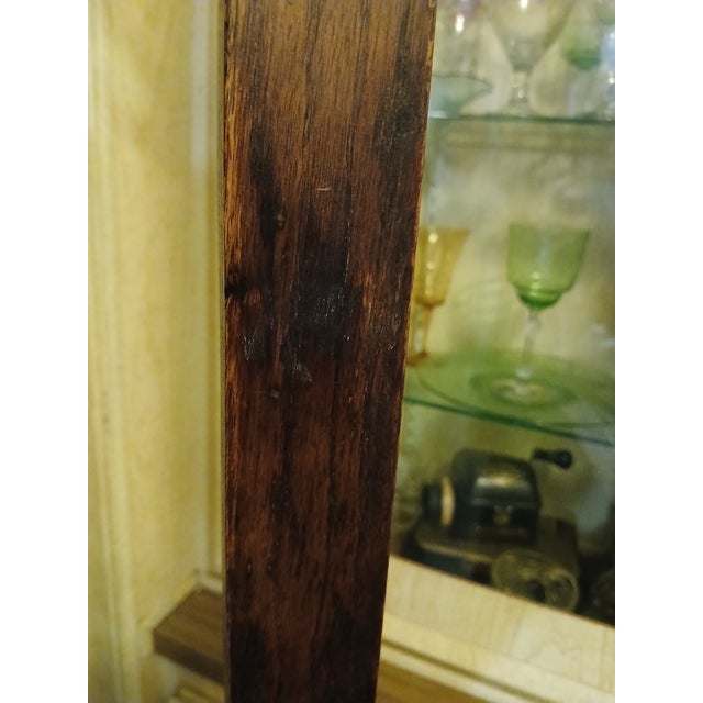 Antique Arts & Crafts Mission Style Quartersawn Oak Coat Rack Hall Tree For Sale In Naples, FL - Image 6 of 14