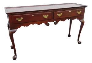 Statton Trutype Americana Long Narrow Library Console Entry Table 6391