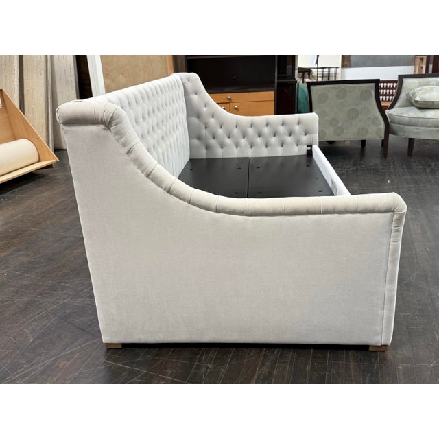 2020s Twin Size Restoration Hardware Devyn Tufted Daybed + Trundle For Sale - Image 5 of 12