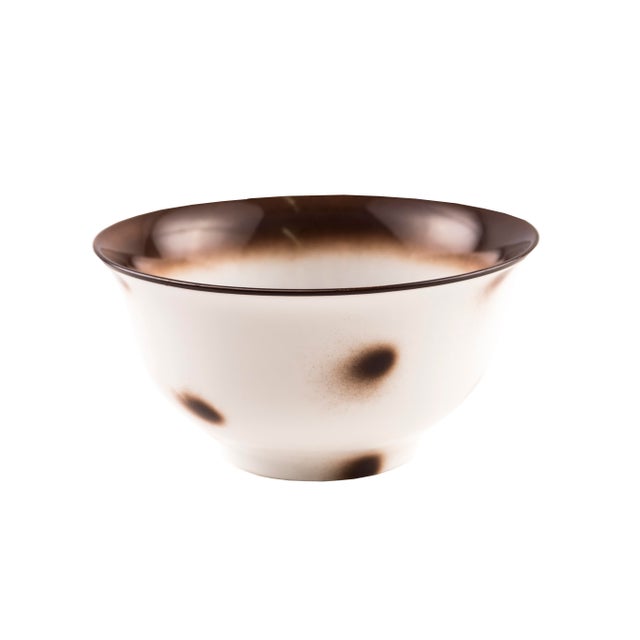 Yellow Dots Porcelain Collection Bowls from Litolff, Set of 2 For Sale - Image 16 of 18