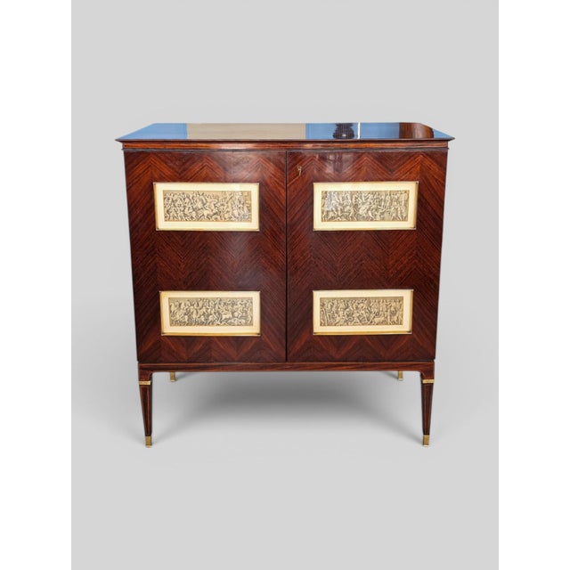 1950s Mid-Century Italian Bar Cabinet from Paolo Buffa, 1950s For Sale - Image 5 of 18