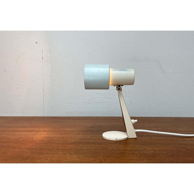 Blue Mid-Century Modern French Table Lamps, 1950s, Set of 2 For Sale - Image 8 of 18
