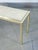 Console Table in Chromed Metal and Travertine Top For Sale - Image 5 of 18