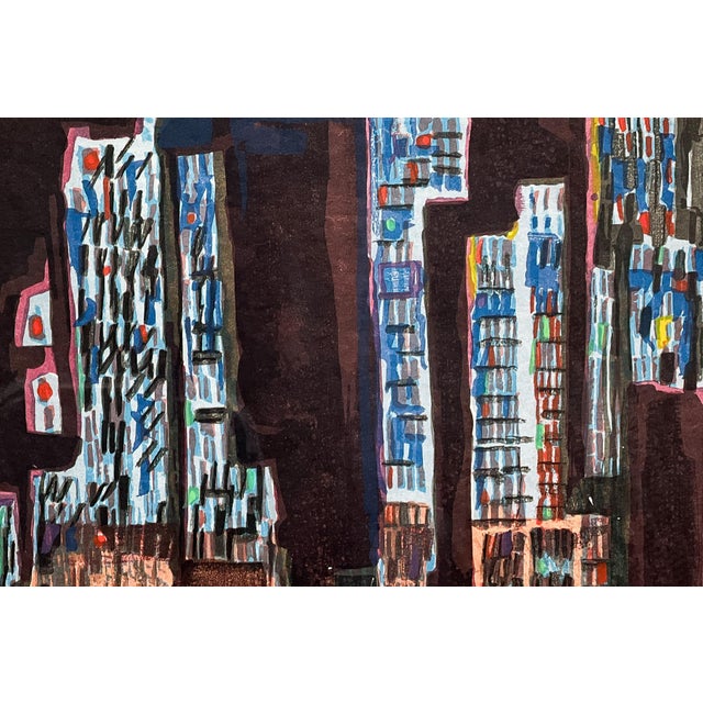 1970s Maria Helena Vieira Da Silva, Transylvanie, 1974, Lithograph, Framed For Sale - Image 5 of 9