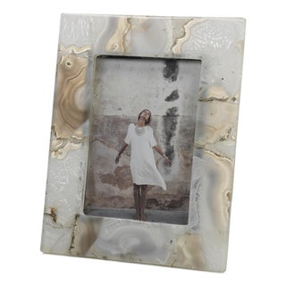Preto Agate Photo Frame, 5" x 7" For Sale