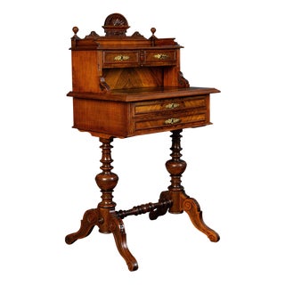 Antique Sewing Table or Secretaire For Sale