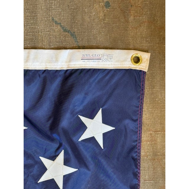 Late 20th Century Vintage United States Flag For Sale - Image 4 of 5