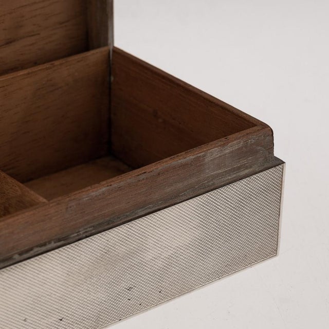 20th Century Silver Cigar Box from C J Vander Ltd, London, 1963 For Sale - Image 12 of 15