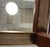 Mid Century Faux Bois Textured Metal and Glass Side Table, 1980s For Sale - Image 9 of 9