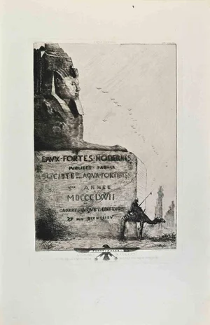 Edouard Dufeu, A Cadart and Luquet, Etching, 1870s