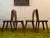 Mid 20th Century Rare Burled Mid 20th Century Olavi Hanninen Atributed Crown Chairs- Set of Four For Sale - Image 5 of 12