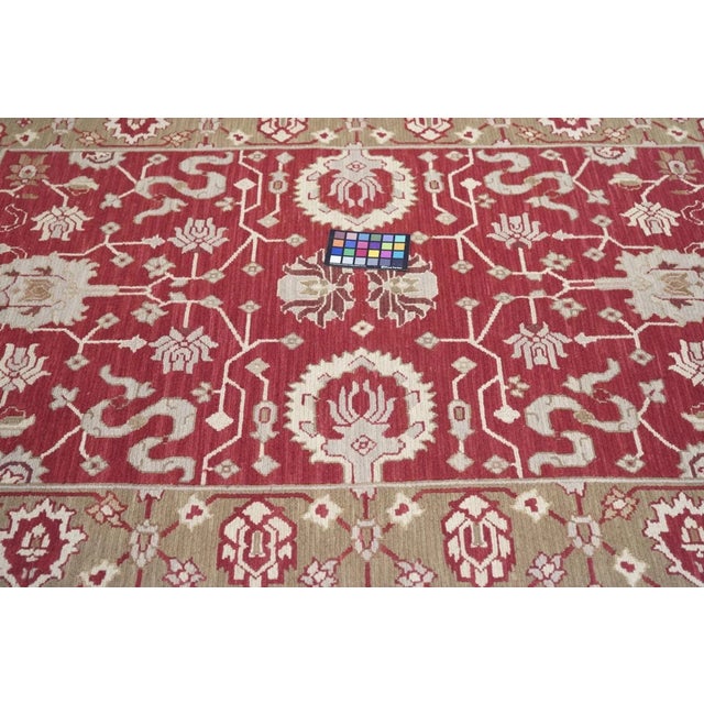 Sumak Rug 4'1'' X 6'1'' For Sale - Image 9 of 10