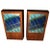 Ernest John Mid-Century Modern Walnut and Enamel Bookends - a Pair For Sale - Image 13 of 13