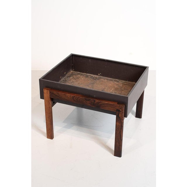 Mid-Century Rosewood Planter For Sale - Image 9 of 9