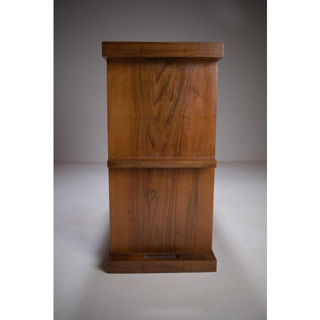 Rationalist Veneered Wood Shelf, 1930 For Sale - Image 4 of 18