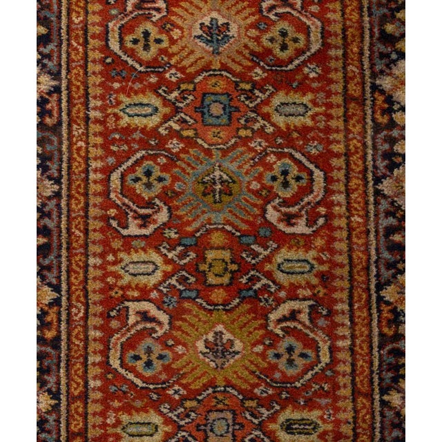 Late 20th Century Persian Heriz Runner, 8' 10" X 2' 3" For Sale - Image 5 of 9