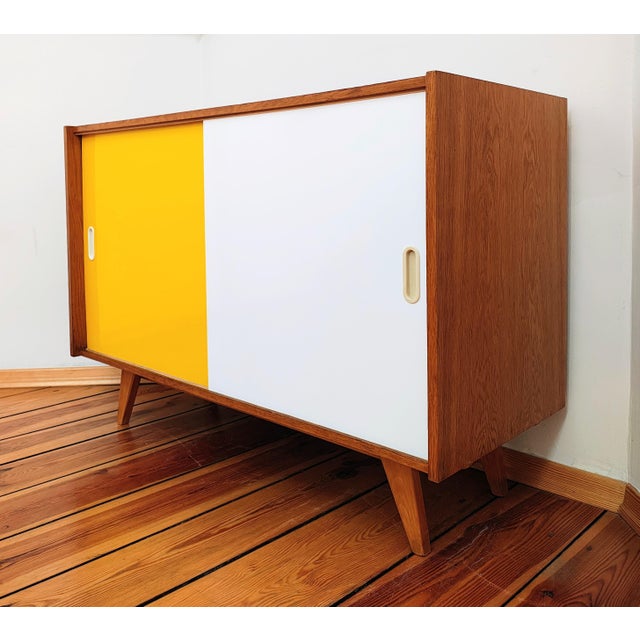 Czechoslovakian Sideboard by J. Jiroutek for Interior Prague, 1960s For Sale - Image 4 of 13