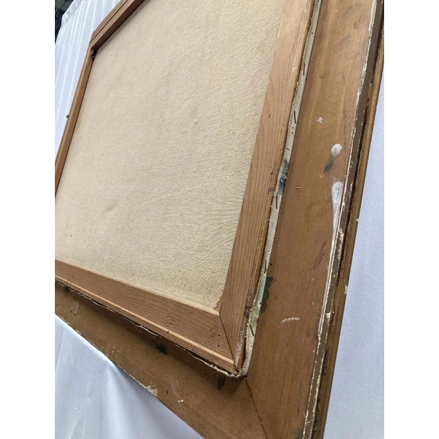 Capture the peaceful beauty of fall in this original signed oil painting by American artist Elmer Stewart, a serene and...