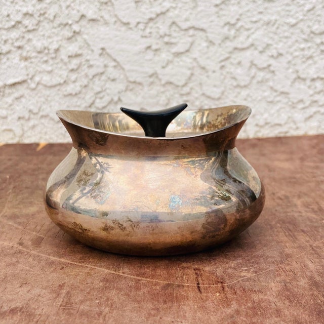 Mid Century 4 Piece Danish Cohr Coffee Tea Set For Sale - Image 9 of 12