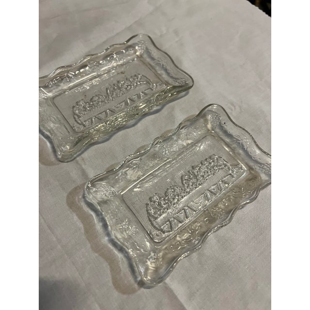 Figurative 1970s The Last Supper Pair of Glass Plates For Sale - Image 3 of 10