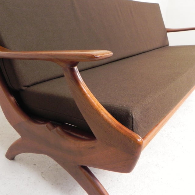 Teak Three-Seater Sofa from De Ster Geldermalsen, Gelderland, 1960s For Sale - Image 17 of 18