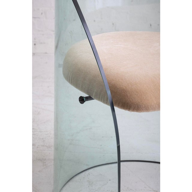 Glass Sculptural Glass Chair by Fiam Italia For Sale - Image 7 of 11