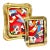 Vintage Brass Tabletop Picture Frames, Coordinating Hollywood Regency Pair For Sale