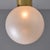 1970s Motoko Ishii Opaline Glass and Metal Ceiling or Wall Light for Staff Leuchten For Sale - Image 13 of 18