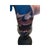Late 20th Century Art Glass Vase Cobalt Blue & Amethyst Hand Blown Sculptural Glass For Sale - Image 9 of 12