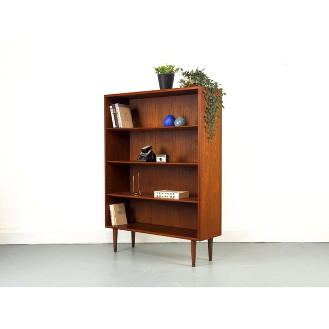 Danish Teak Bookcase by Børge Mogensen for Søborg, 1960s For Sale - Image 18 of 18