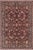 Shabby Chic Floral 1990's Pak-Persian Red/Blue Wool Rug - 6'1'' X 8'9'' For Sale - Image 9 of 9