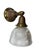 1920s Circa 1920’s Original Painted Patina Holophane Bell Shade Wall Sconce For Sale - Image 5 of 10