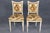 Late 19th Century 19th C Pair Louis XVI Style Paint Decorated French Side Chairs For Sale - Image 5 of 12