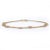 1.78ct Vivid Round Ruby Double Layer Chain Bracelet in 18k Yellow Gold For Sale In New York - Image 6 of 11