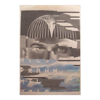 2019 Contemporary Music Poster - Nils Frahm Montreal For Sale