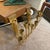 Set of Two 1940s Gio Ponti Style Mid-Century Modern Solid Brass Wall Sconces For Sale - Image 10 of 16