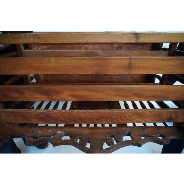 Antique Cherry Carved Provençal Bread Pannetière Shelf For Sale - Image 11 of 18