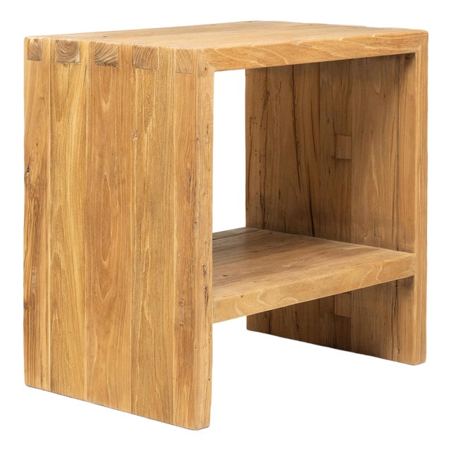 Chinese Reclaimed Elm Side Table For Sale