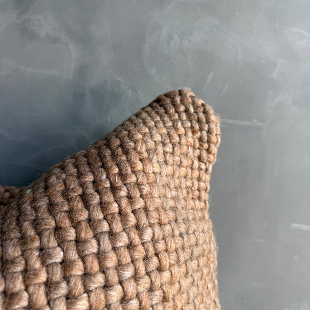 Amari Wool Pillow - Havane For Sale - Image 4 of 7
