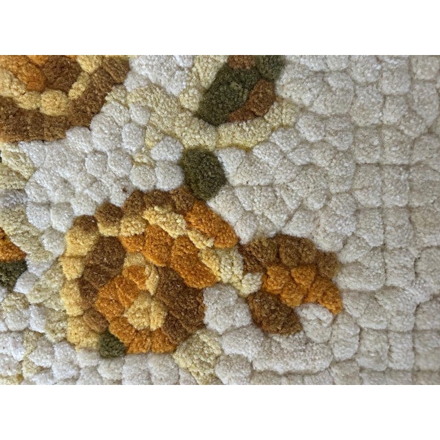 Round Wool Rug, 1970s For Sale - Image 6 of 12