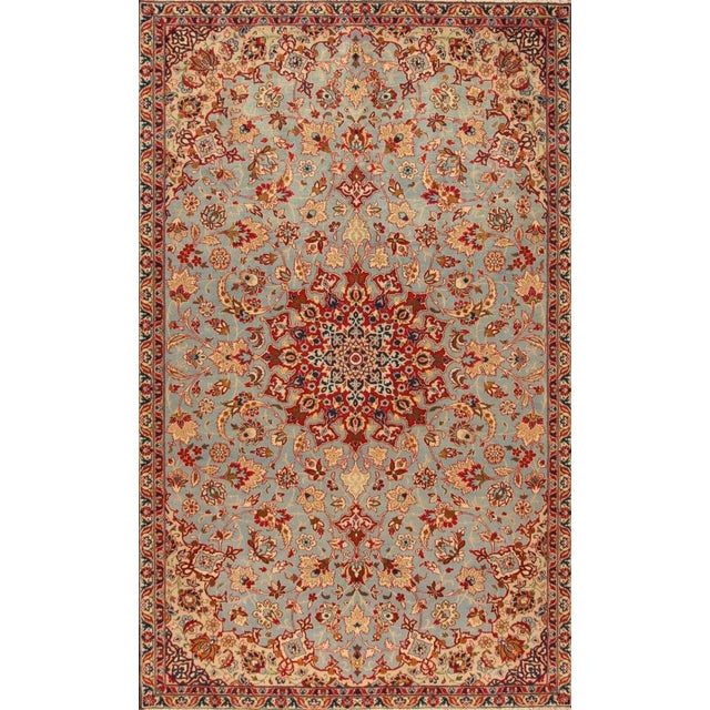 Middle Eastern Hand-Knotted Rug For Sale - Image 11 of 11