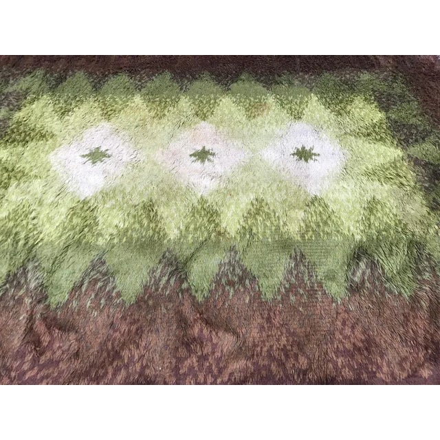 Textile Vintage European Modern Rug, 1970s For Sale - Image 7 of 12