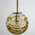 A ceiling mount light fixture with 3 doria leuchten globes (in collaboration with murano) in the style of venini,...