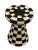 African African Natural Woven Seagrass Side Table Black For Sale - Image 3 of 4