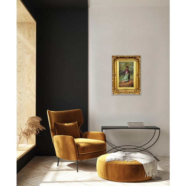 William Breakspeare, A Rendezvous in the Park in Autumn, Oil Painting For Sale - Image 10 of 18